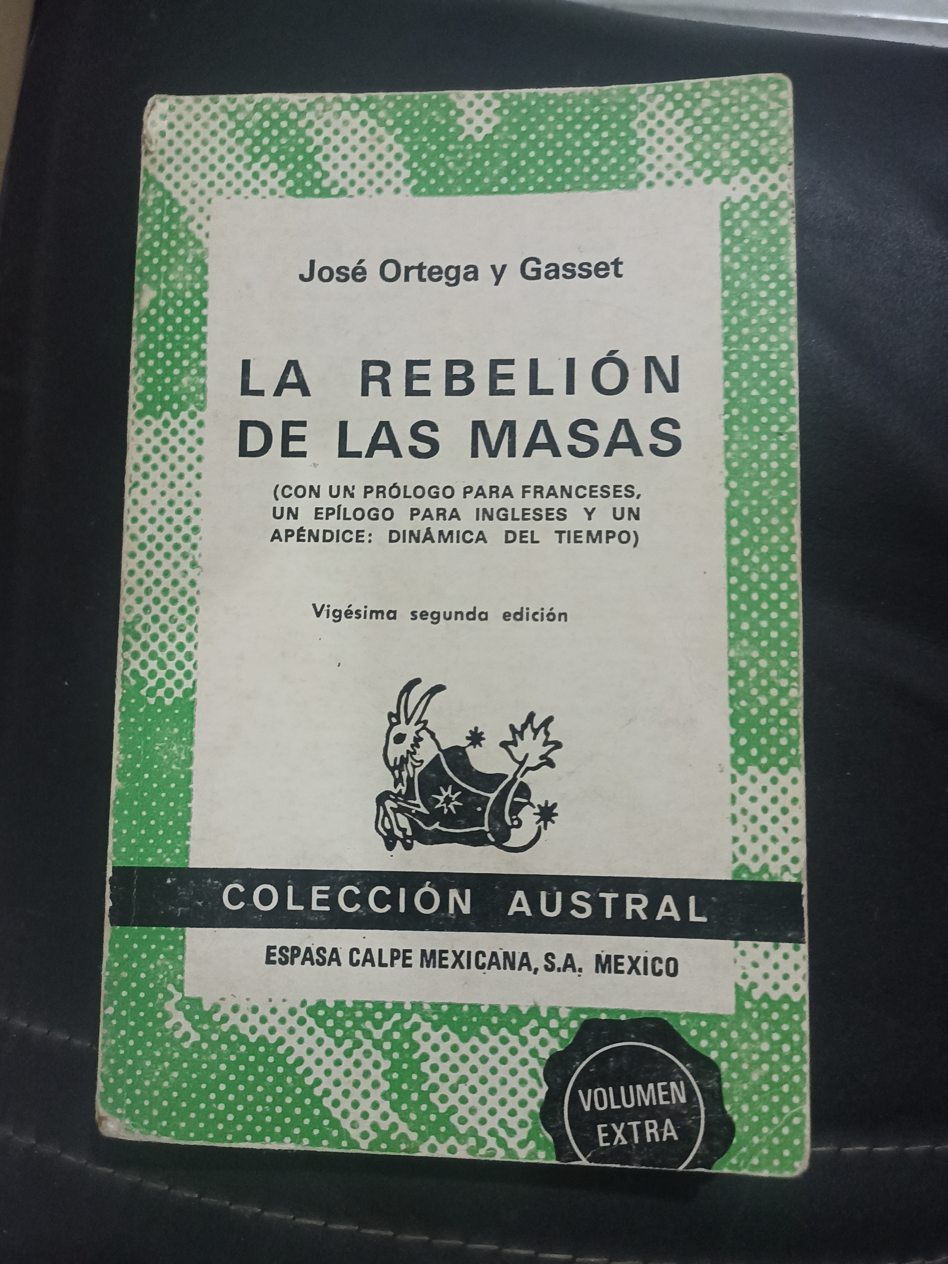  La rebelión de las masas Filosofía 